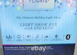 ORCHESTRA OF LIGHTS 1041155 Light Show Box & Speaker Christmas Holiday+ WiFi Hub