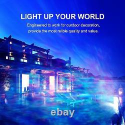 Ocean Wave Projector Light, 150W RGBW Color Changing Water Wave Light, LED Wa