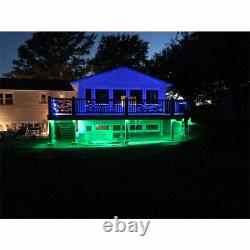 Off Car/Boat 12V Battery 10150FT Waterproof RGB LED Strip Light with PIR Sensor