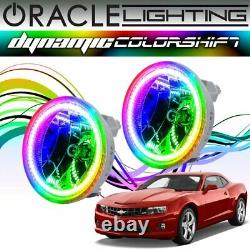 Oracle Dynamic ColorSHIFT LED Fog Light Halo Kit For 2010-2013 Chevy Camaro