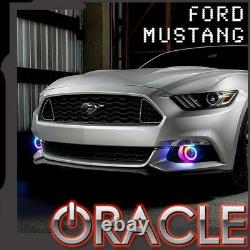 Oracle Dynamic ColorSHIFT RGB+A Halo Fog Light Kit For 2015-2017 Ford Mustang