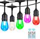 Outdoor String Lights, 96FT Color Changing Outdoor String Lights, Patio