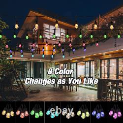 Outdoor String Lights, 96FT Color Changing Outdoor String Lights, Patio