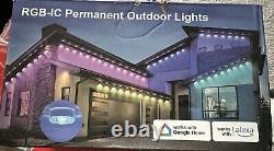 Permanent Outdoor Lights 100ft, Smart RGB Lights with 72 Scene Modes, 60LEDS