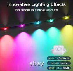 Permanent Outdoor Lights 100ft, Smart RGB Lights with 72 Scene Modes, 60LEDS