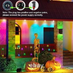 Permanent Outdoor Lights, Smart RGBIC Outdoor Lights with 75 Scene Modes 120FT