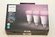 Philips Hue 562785 White & Color Ambiance A19 LED Smart Bulb 3-Pack OPEN BOX