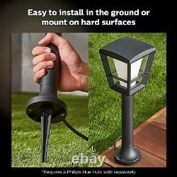 Philips Hue Econic White & Color Ambiance Outdoor Smart Pathway Light Base kit