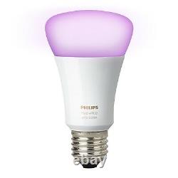 Philips Hue Gen 3 60W A19 White & Color Ambiance Smart 4 Bulb Kit 471960