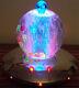 RARE Vintage Spencer Gifts Alien Flying Saucer LED Color Changing Bubble Light