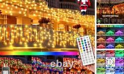 RGB 128 Function 16 Color Christmas Lights 52FT 504LED RGB color changing