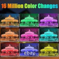 RGB 128 Function 16 Color Christmas Lights 52FT 504LED RGB color changing