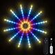 RGB 96LEDs Dream Color Starburst Firework Lights with Remote Control Christmas