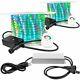 RGB Color Changing Chasing PLC LED Rope Light 66 Volt 2 x 65 Foot Double Bun
