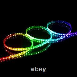 RGB Color Changing LED Strip Light 120 Volt High Output (SMD 5050) 65 Feet