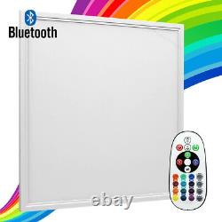 RGB Colour Changing LED Ceiling Hanging Surface Mount Panel Light 600 x 600 40W