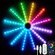 RGB Firework LED Strip Lights Color Changing Music Sync Smart Bluetooth Remote