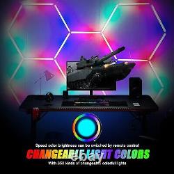 RGB Hexagon Light? Install in your Garage, Basement, Game Room