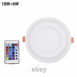 RGB Recessed Lighting Panel Down Lamp Dimmable Color Changing LED Ceiling Light