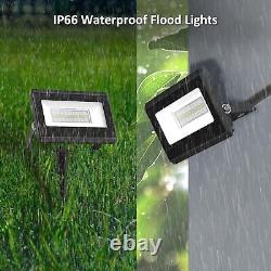 RGBW LED Flood Light Outdoor Color Changing Landscape Floodlights with RF Remote