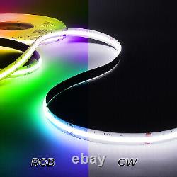 RGBW RGBWW COB LED Strip 24V Dimmable 784 LEDs/m Colorful Flexible FOB LED Tape