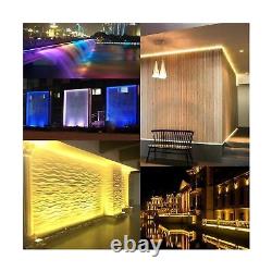 RSN LED 108W RGB Wall Washer Light, Color Changing LED Strip Lights with 24 K