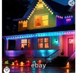 SIFWEX Permanent Outdoor Lights with App & Remote, RGB+IC Smart Eaves Lights