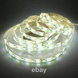 SMD 5050 RGB CCT LED Strip Waterproof DC 12V 24V CCT RGBWithWW string light 5m 50m