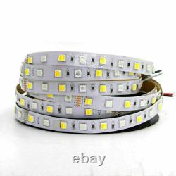 SMD 5050 RGB CCT LED Strip Waterproof DC 12V 24V CCT RGBWithWW string light 5m 50m