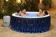 SaluSpa AirJet Inflatable Hot Tub Spa with Color-Changing LED Lights 4-6 Person