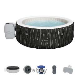 SaluSpa Hollywood AirJet Inflatable Hot Tub SpaColor Changing LED Lights 4-6