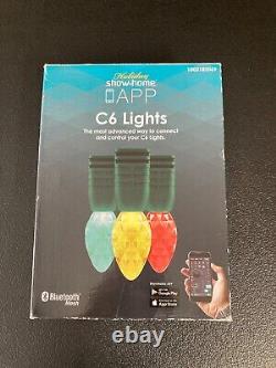 Show Home 24-Light LED Multi-Color C6 LED Lights-Create Your Own Light Show