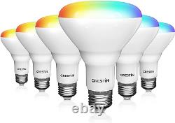 Smart Flood Light Bulb, 11W RGBCW BR30 Smart Light Bulb Color Changing, LED Floo