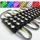 Super Bright 5050 LED Module Light Strip Lamp 3LEDs Injection Black ABS Sign 12V