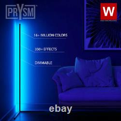 The Prysm Color Changing Corner Lamp Bedroom LED Lights Modern Home Decor