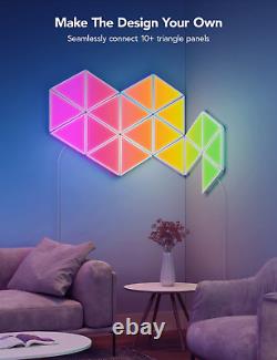Triangle Light Panels, RGBIC Tri Lights, Glide Wall Light Decor, Multicolor Effe