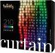 Twinkly 210 RGB Multicolor App Controlled Smart Decorations LED Light Curtain