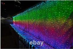 Twinkly 210 RGB Multicolor App Controlled Smart Decorations LED Light Curtain