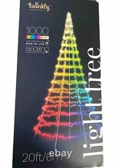 Twinkly Light Tree 1000 LEDs 19.68 Ft Christmas Tree