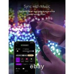 Twinkly Smart Light String 400 LED RGB Mappable App Lights multicolor Gen II new