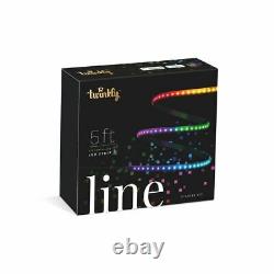 Twinkly Smart Lights 90 LED RGB Multicolor Chasing Strip Lights Line Gener