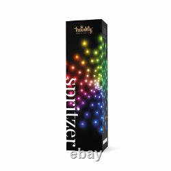Twinkly Spritzer Bluetooth and Wi-Fi Multicolor LED String Lights, 200 Count