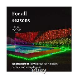 Twinkly Strings App Controlled 105 Feet Smart Christmas Lights with 400 RGB L