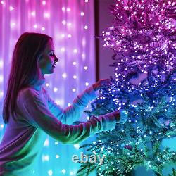 Twinkly Strings App-Controlled Smart LED Christmas Lights 400 Multicolor (4Pack)