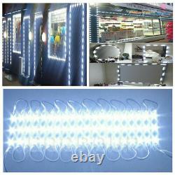 US 5050 3LED Injection Module Lights Store Front Window Sign Lamp+Power+Remote