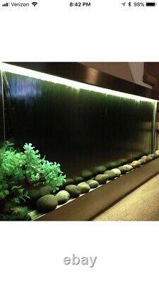 WALL HANGING WATERFALL 60 Wide X 26 Tall Color changing Lights, Remote Ctrl