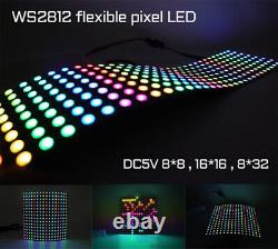 WS2812B RGB Pixel Panel Matrix Screen LED Module Individually Addressable DC5V