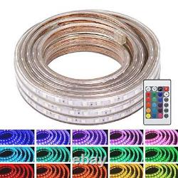 WYZworks LED Rope Lights 150 ft SMD 5050 Water-Resistant Color Changing Strip