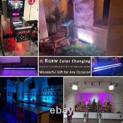 Wall Washer LED Lights, 108W RGBW Color Changing LED Strip Lights with RF Remote