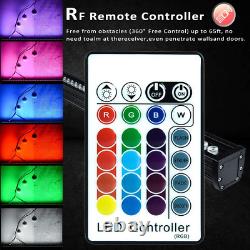 Wall Washer LED Lights, 108W RGBW Color Changing LED Strip Lights with RF Remote
